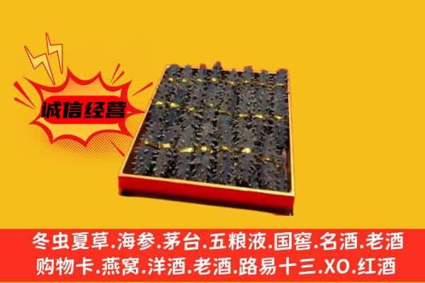 鄂尔多斯市鄂托克前回收海参